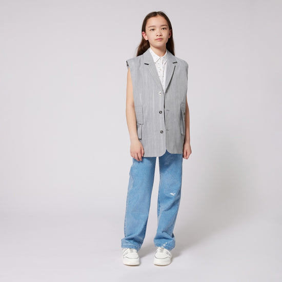 DKNY Kids Tailored Vest Jacket