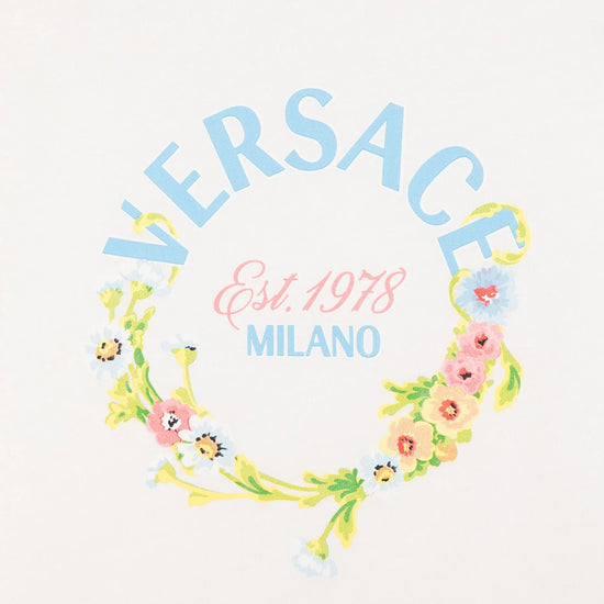Load image into Gallery viewer, Versace Kids Flower Print T-shirt
