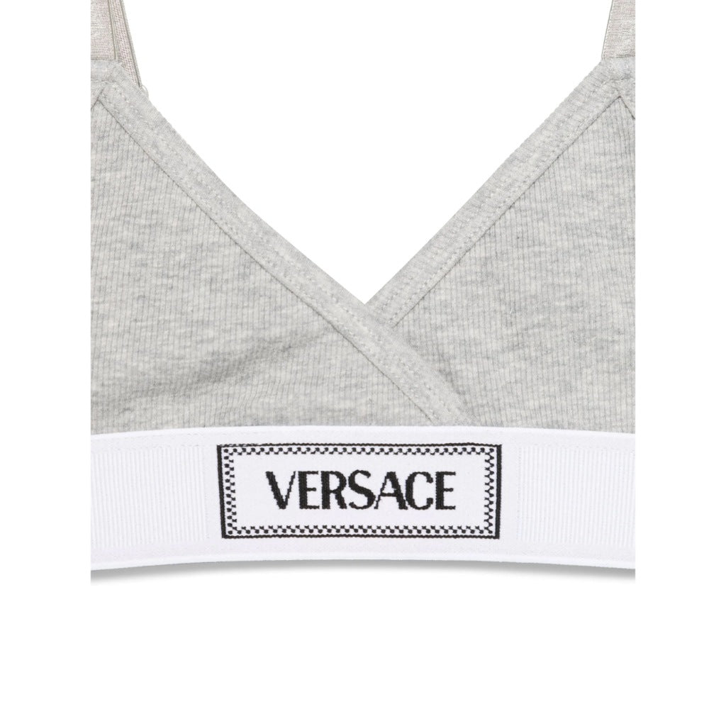 Versace Kids Ribbed Bra Set