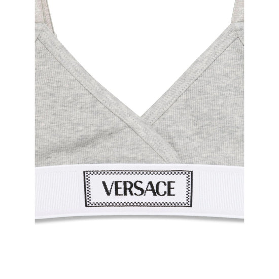Versace Kids Ribbed Bra Set