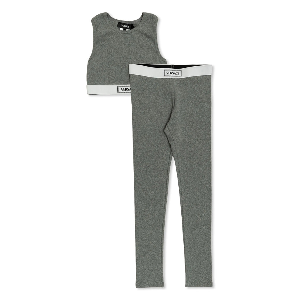 Versace Kids Ribbed Underwear Set