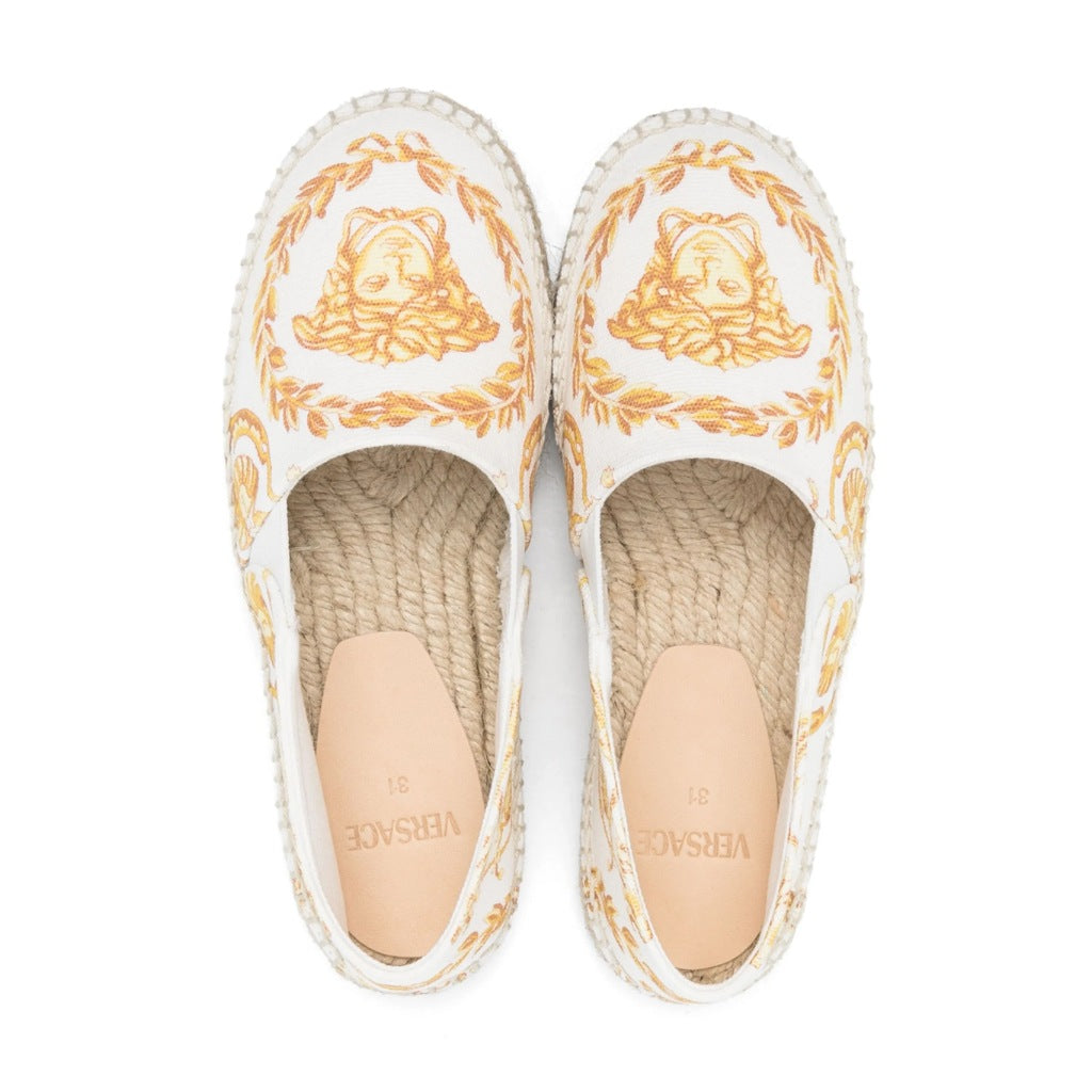 Versace Kids Espadrilla Baroco