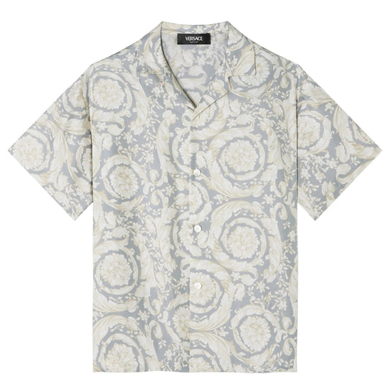 Versace Kids Silk Barocco Shirt