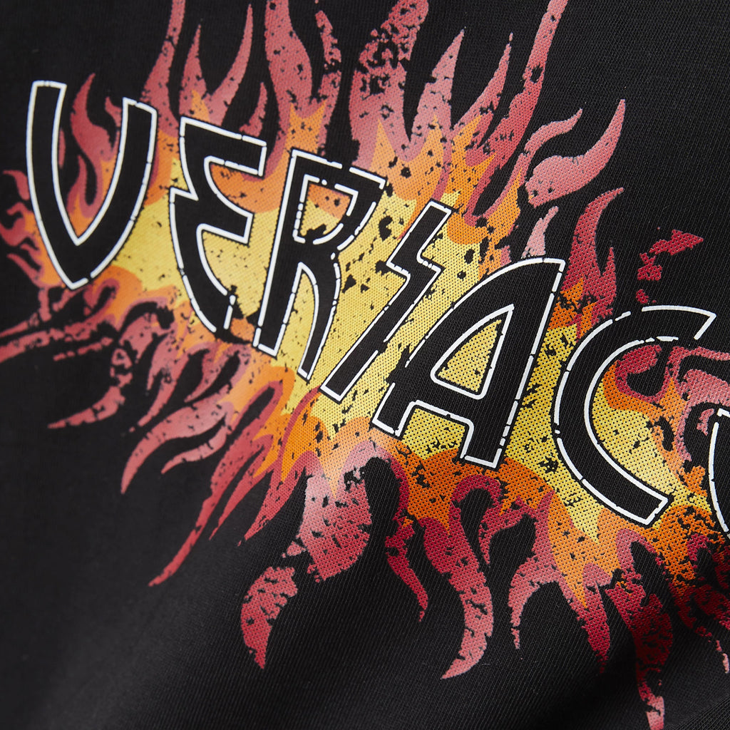 Versace Kids Fire Print T-shirt