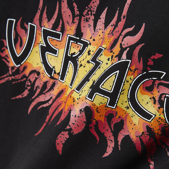 Load image into Gallery viewer, Versace Kids Fire Print T-shirt
