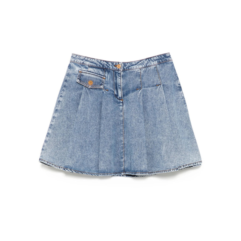 Versace Kids Denim Skirt