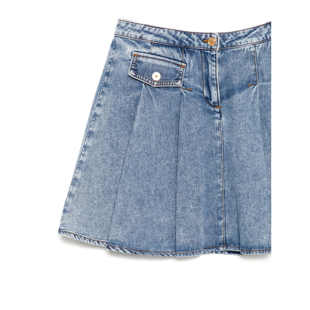 Versace Kids Denim Skirt