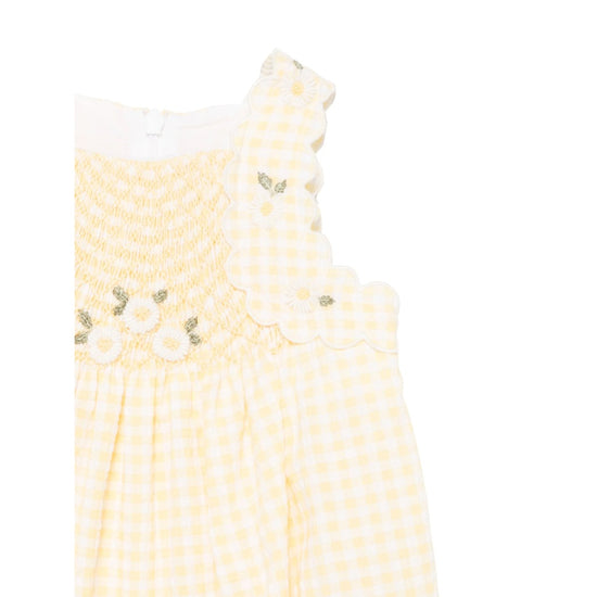 Load image into Gallery viewer, Tartine Et Chocolat Gingham Romper
