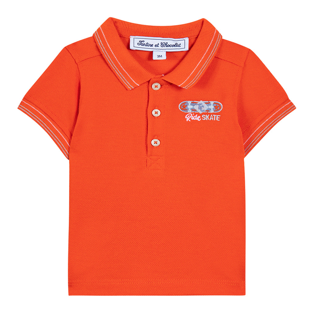Tartine Et Chocolat Graphic Print Polo