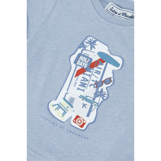 Load image into Gallery viewer, Tartine Et Chocolat Graphic Print T-shirt

