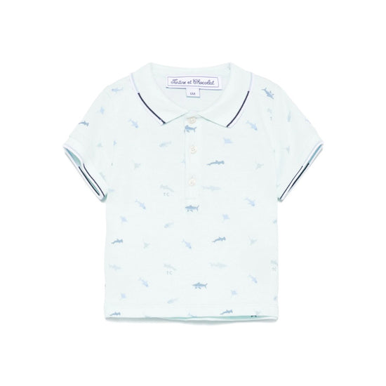 Tartine Et Chocolat Graphic Print Polo