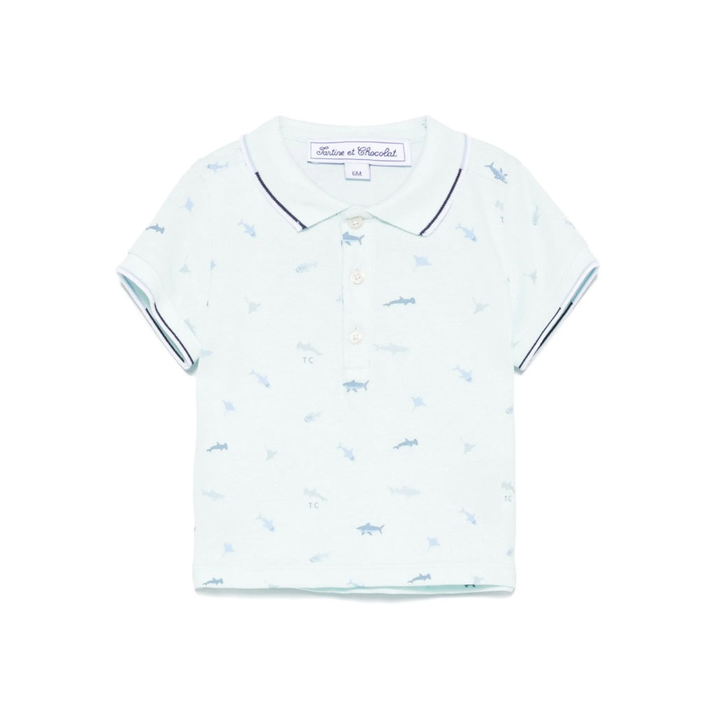 Tartine Et Chocolat Graphic Print Polo