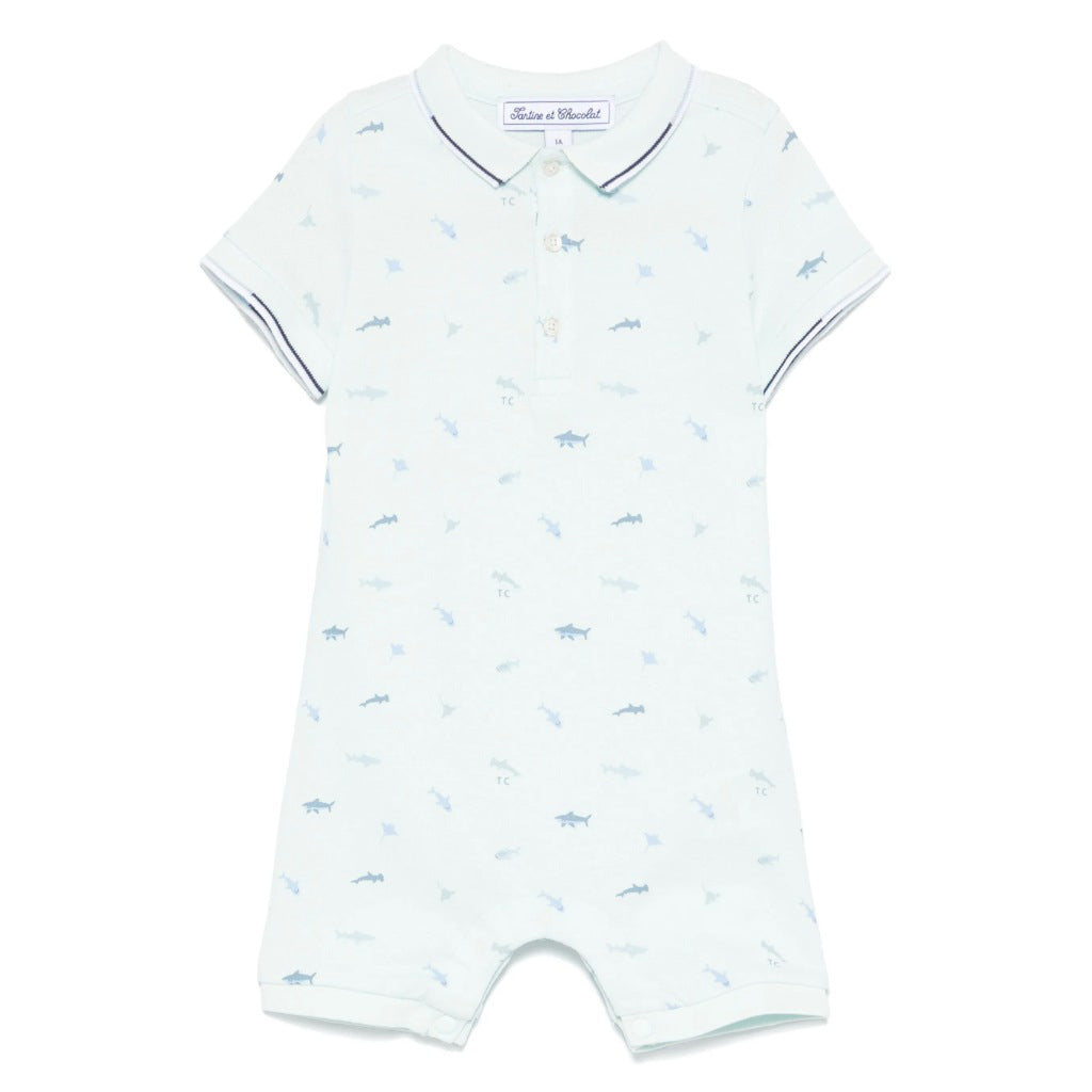 Tartine Et Chocolat Embroidered Romper