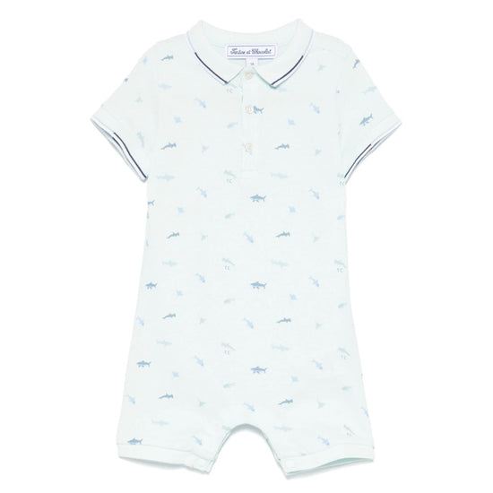 Tartine Et Chocolat Embroidered Romper