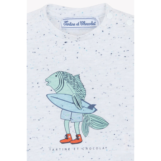 Load image into Gallery viewer, Tartine Et Chocolat Graphic Print T-shirt
