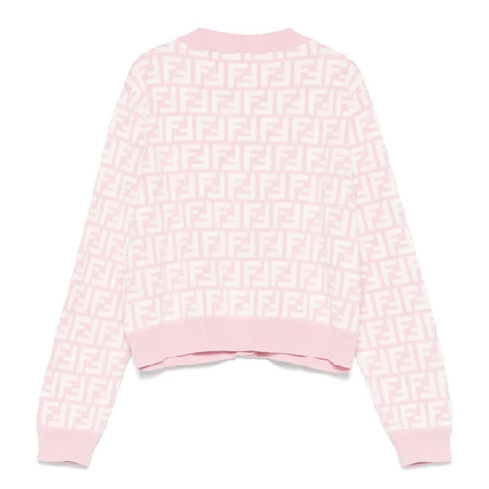 Load image into Gallery viewer, Fendi Kids FF Piquet Knit Cardigan
