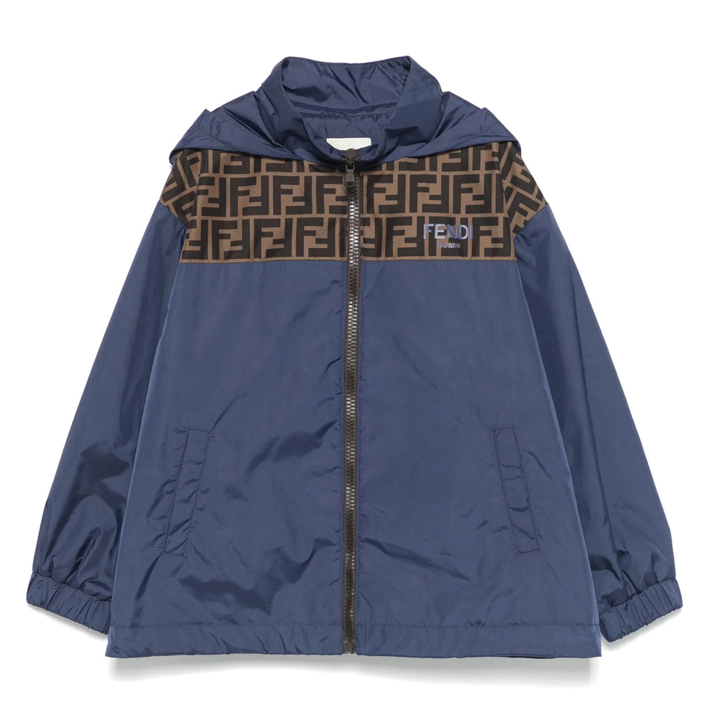 Fendi Kids Nylon Windbreaker Jacket