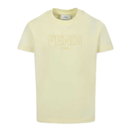 Fendi Kids Logo Print T-shirt