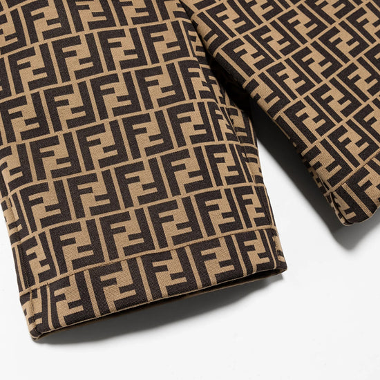 Fendi Kids FF Jacquard Bermuda Shorts