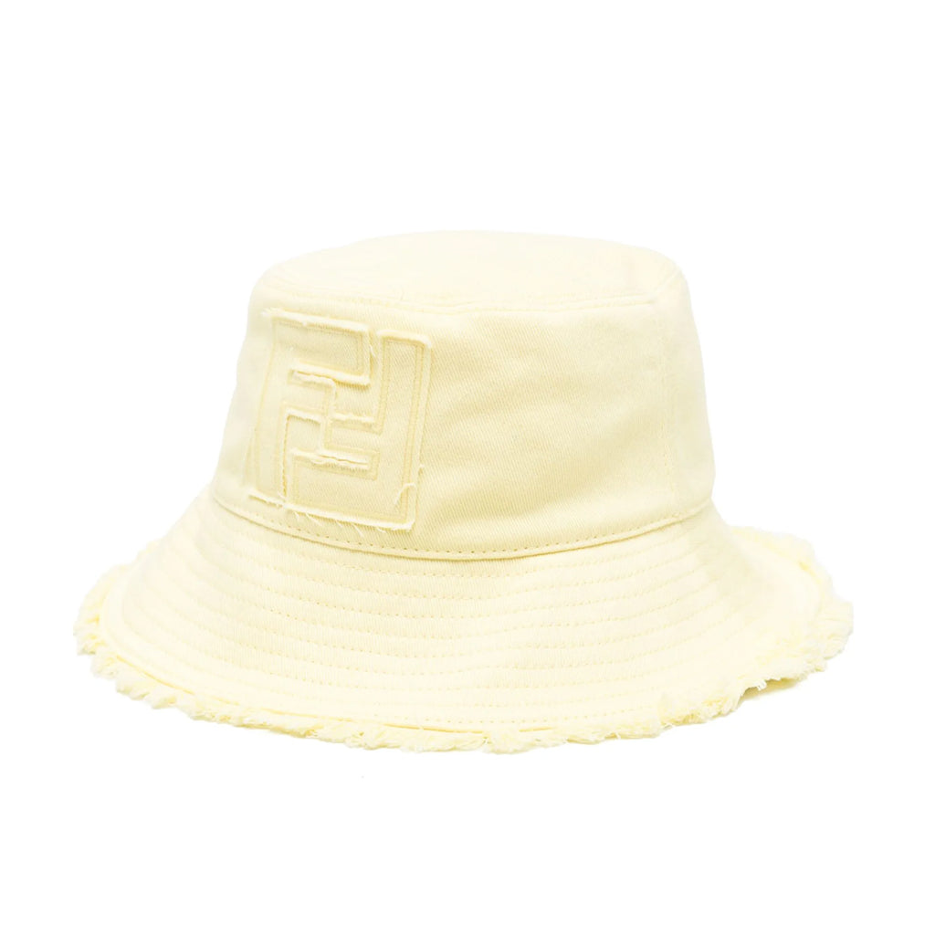 Fendi Kids FF Denim Bucket Hat