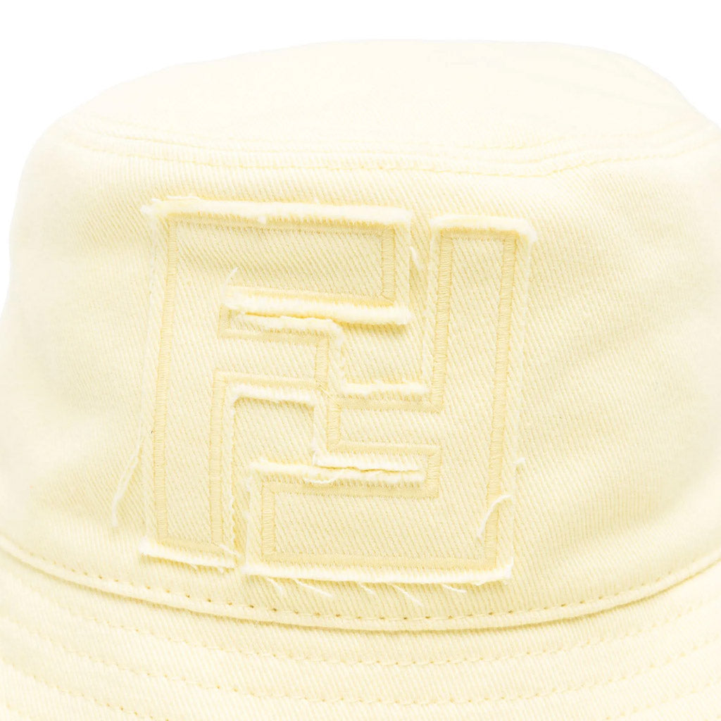 Fendi Kids FF Denim Bucket Hat