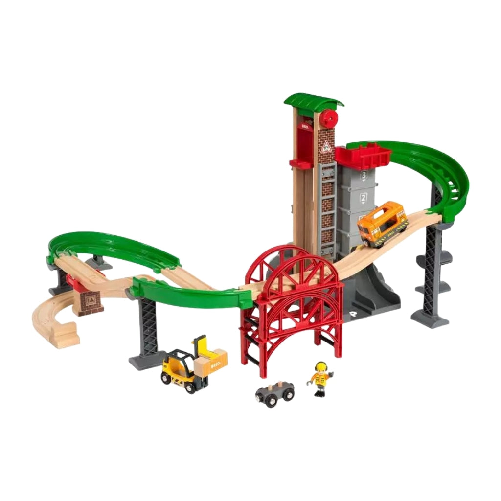 BRIO Lift & Load Warehouse Set