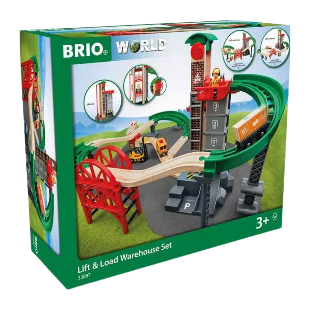 BRIO Lift & Load Warehouse Set