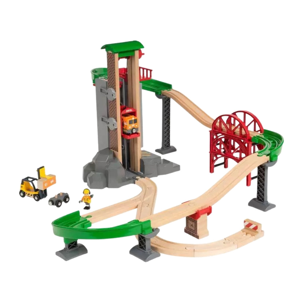BRIO Lift & Load Warehouse Set