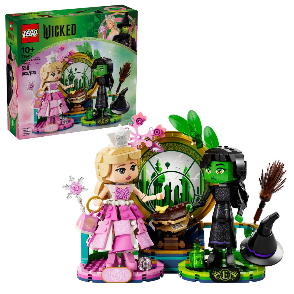 LEGO Elphaba & Glinda Figures