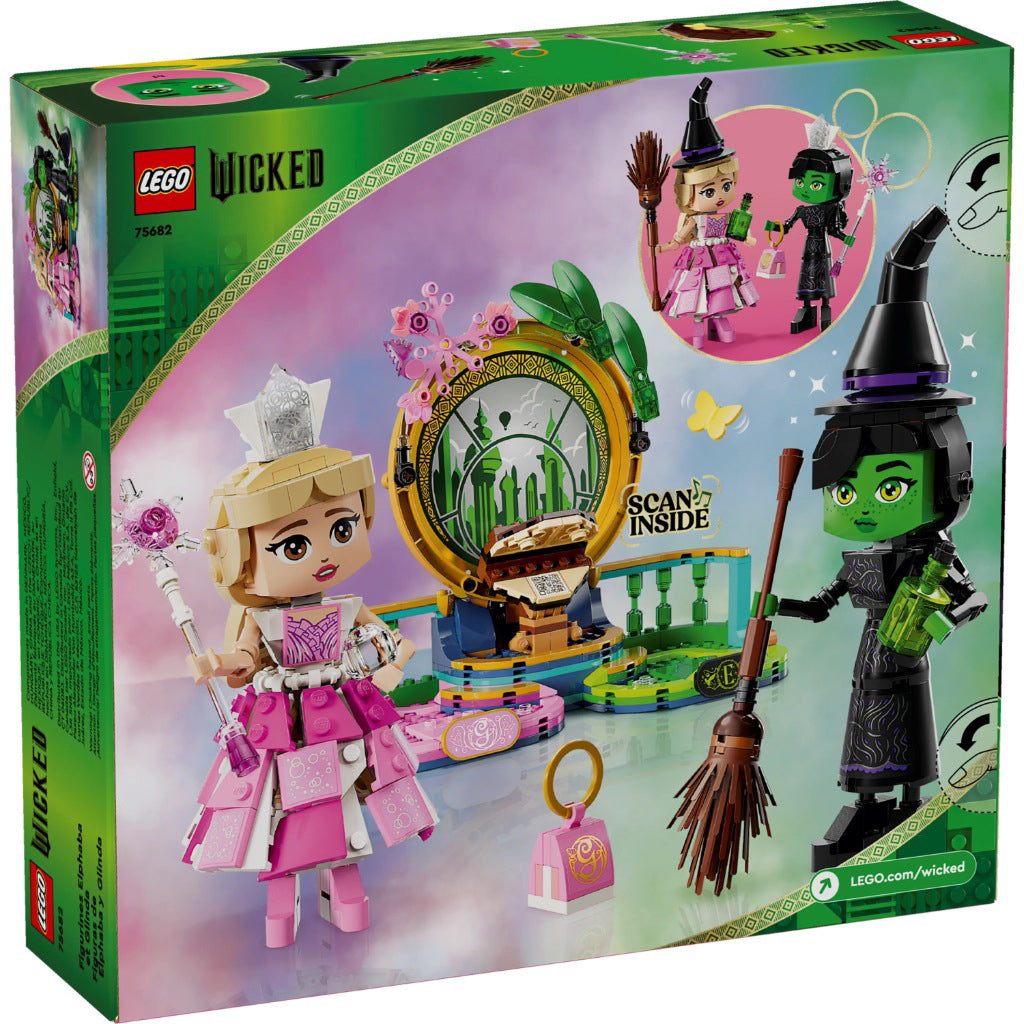 LEGO Elphaba & Glinda Figures