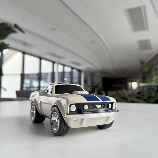 Load image into Gallery viewer, Baghera Racing Car Ford Mustang Ivory
