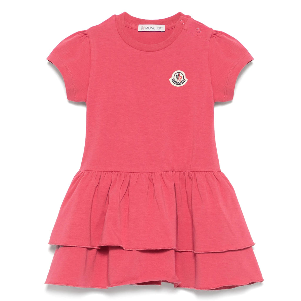 Moncler Enfant Logo Patch Dress