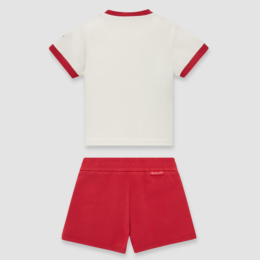 Moncler Enfant Set of T-shirt and Shorts