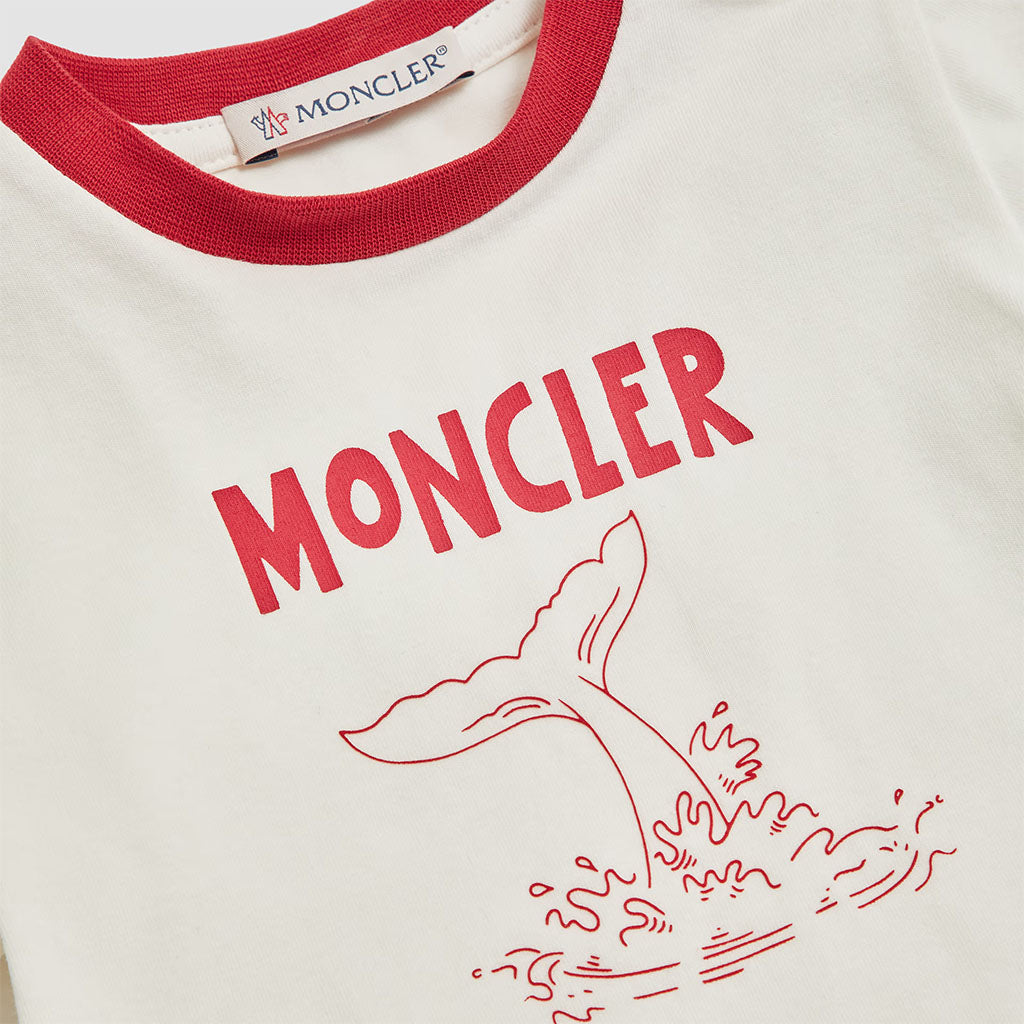 Moncler Enfant Set of T-shirt and Shorts