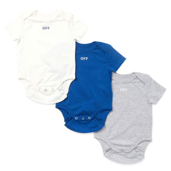 Off-White Kids OFF Stamp Clear 3-Pack Body
