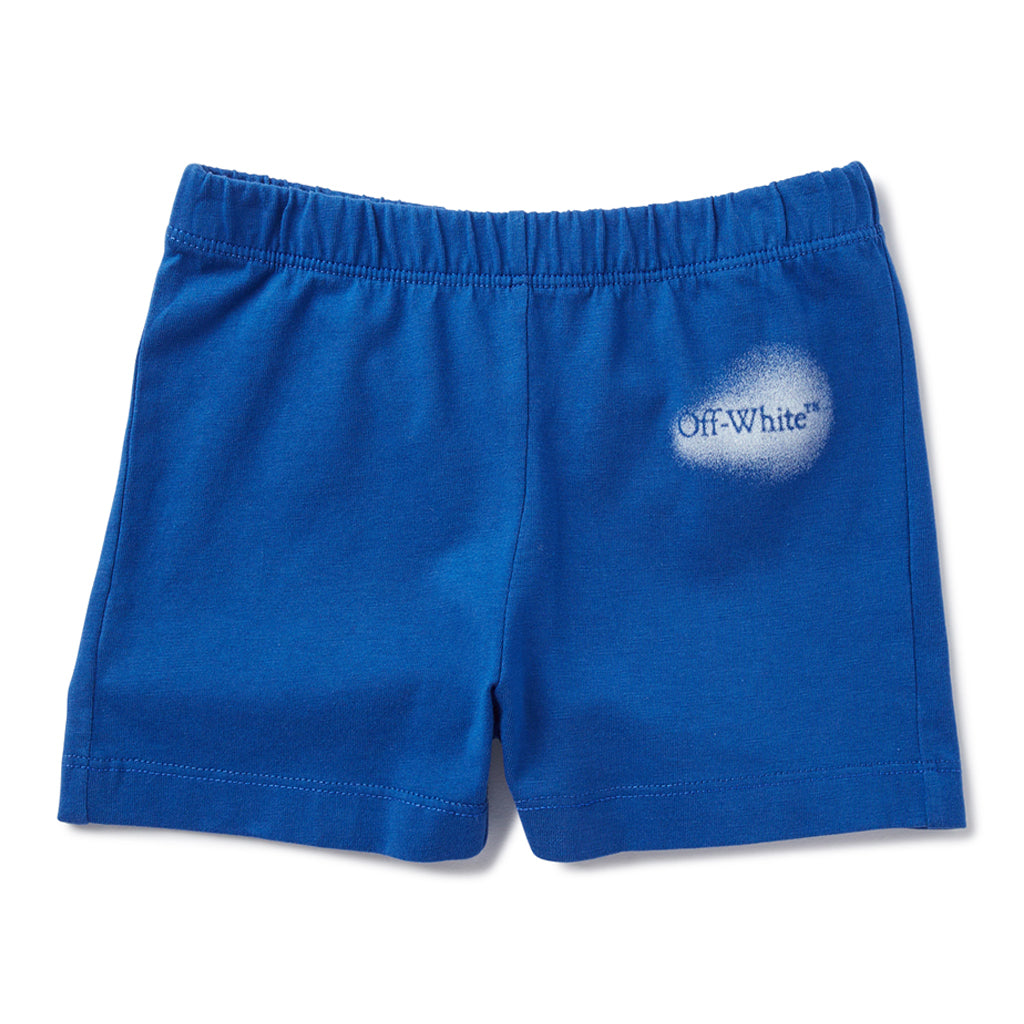 Off-White Kids Arrow Spray Jersey Shorts