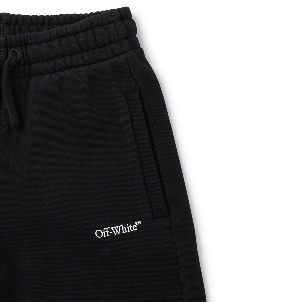 Off-White Kids Bookish Diag Sweat Shorts