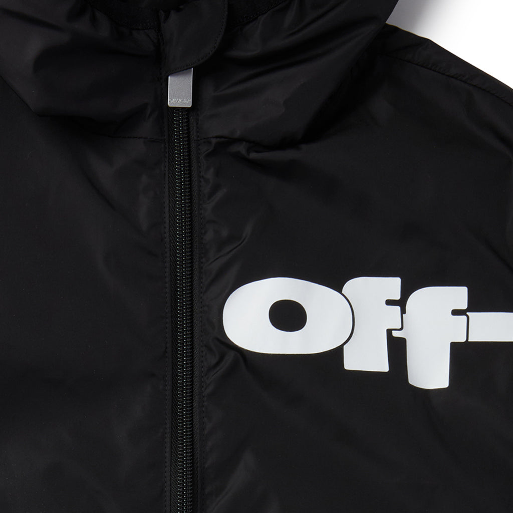 Off-White Kids Type Graphic Windbreaker