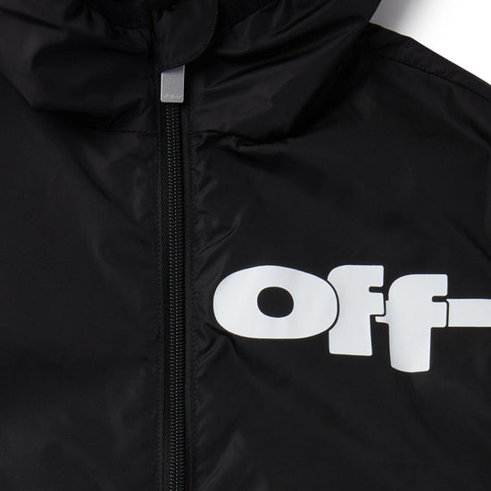 Off-White Kids Type Graphic Windbreaker