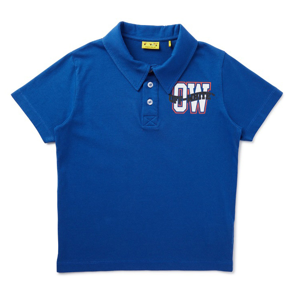 Off-White Kids Arrow Varsity Polo