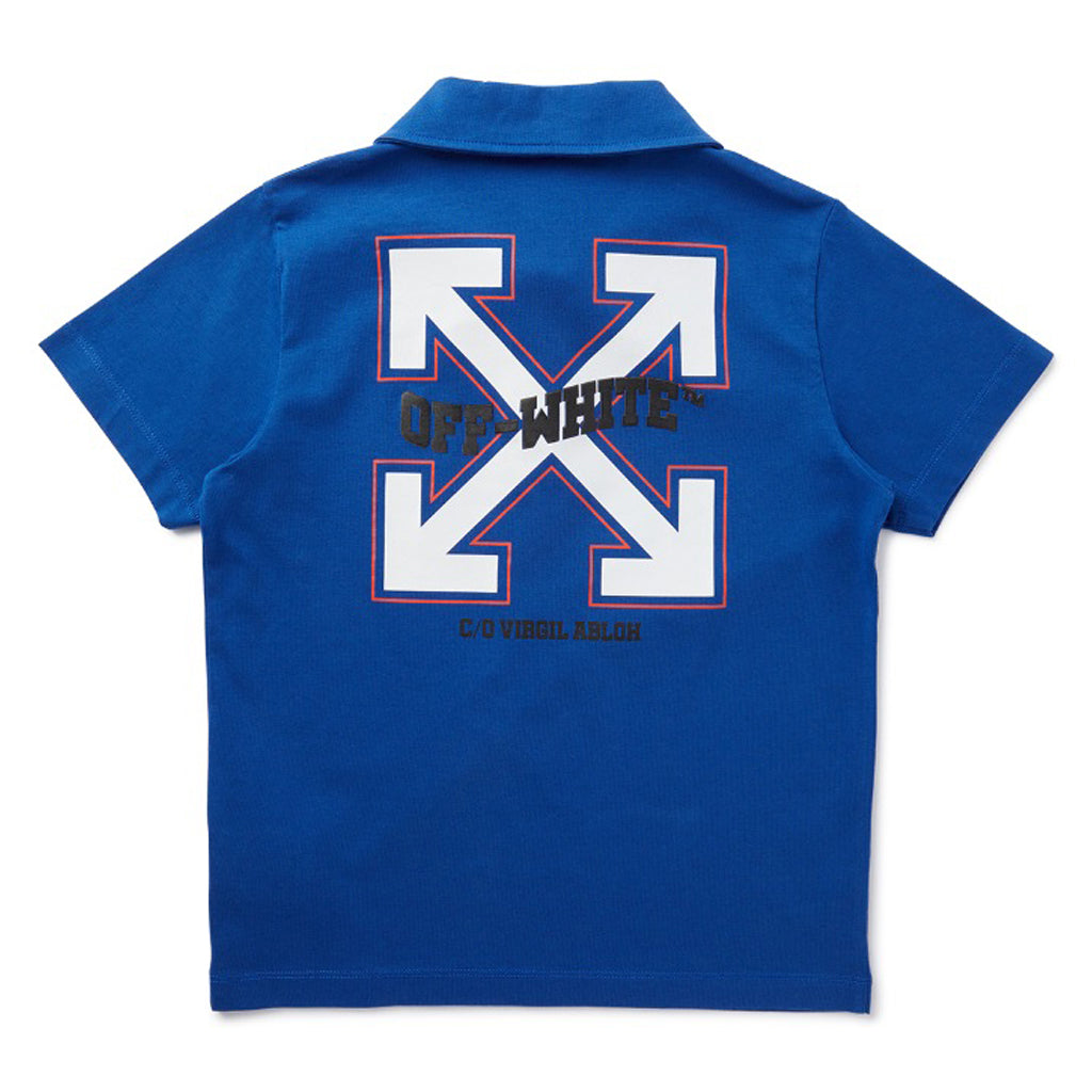 Off-White Kids Arrow Varsity Polo