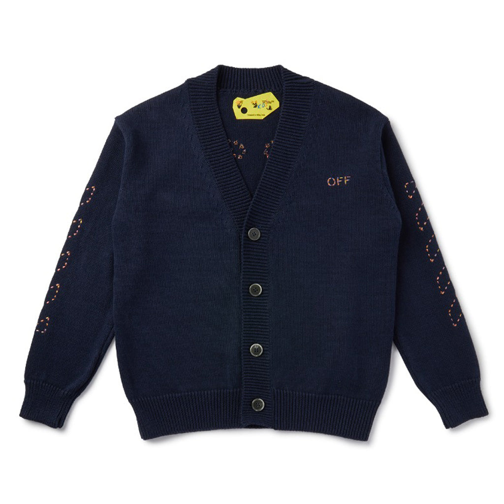 Off-White Kids Arrow Stitched Cardigan