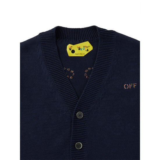 Load image into Gallery viewer, Off-White Kids Arrow Stitched Cardigan
