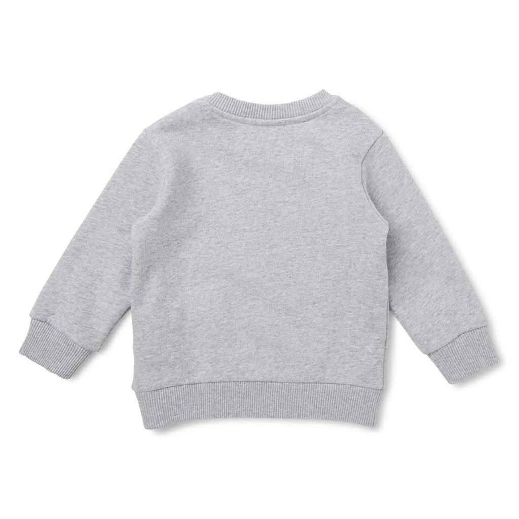 Off-White Kids OFF Stamp Clear Crew Sweater