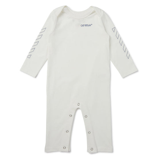 Off-White Kids Bookish Diag Jumpsuit