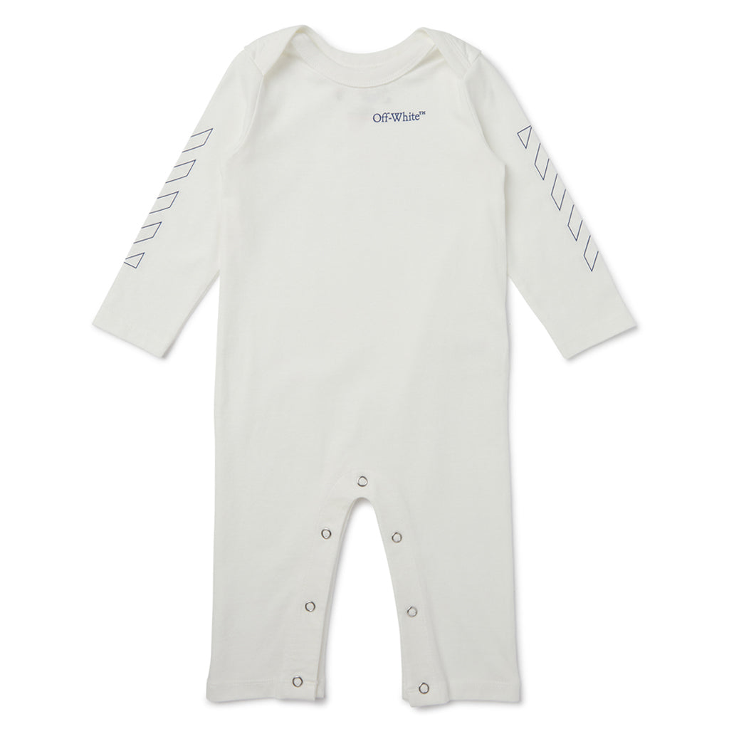 Off-White Kids Bookish Diag Jumpsuit