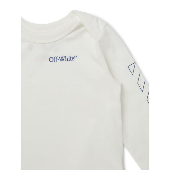 Off-White Kids Bookish Diag Jumpsuit