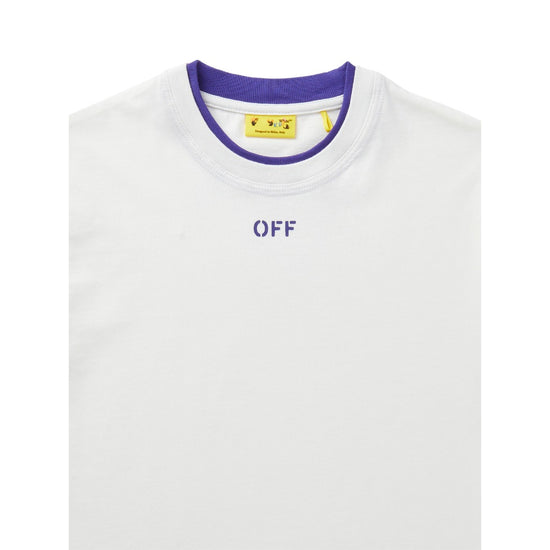 Off-White Kids OFF Stamp Clear Tee