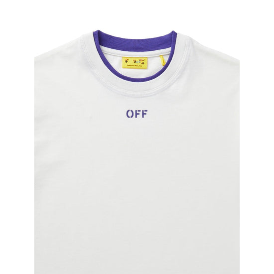 Off-White Kids OFF Stamp Clear Tee