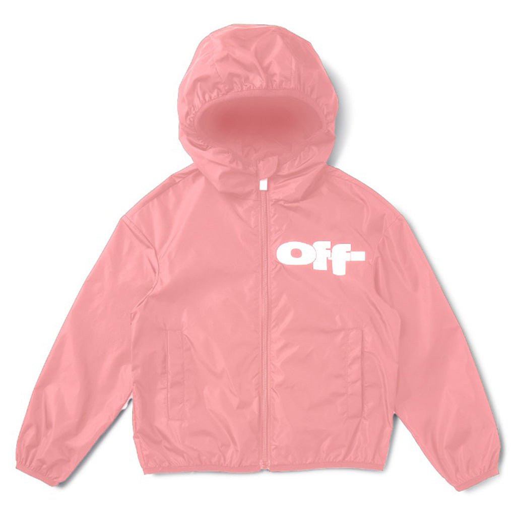 Off-White Kids Type Graphic Windbreaker